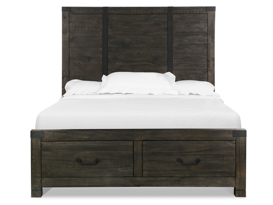 Abington Complete Queen Panel Storage Bed