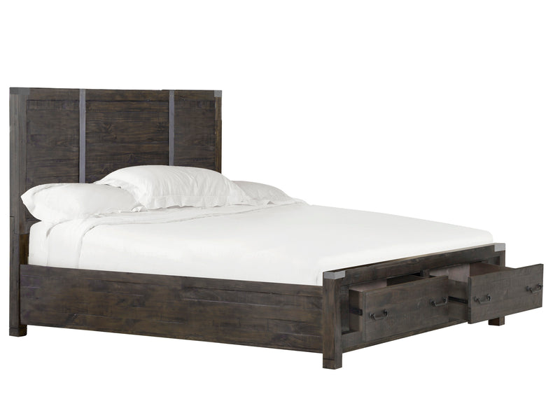 Abington Complete King Panel Storage Bed - Furniture City (CA)l