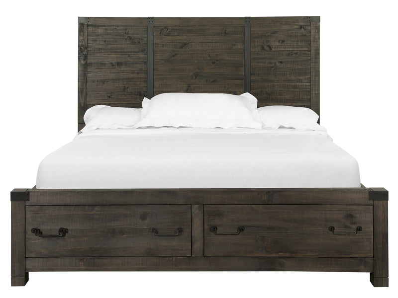 Abington Complete King Panel Storage Bed - Furniture City (CA)l