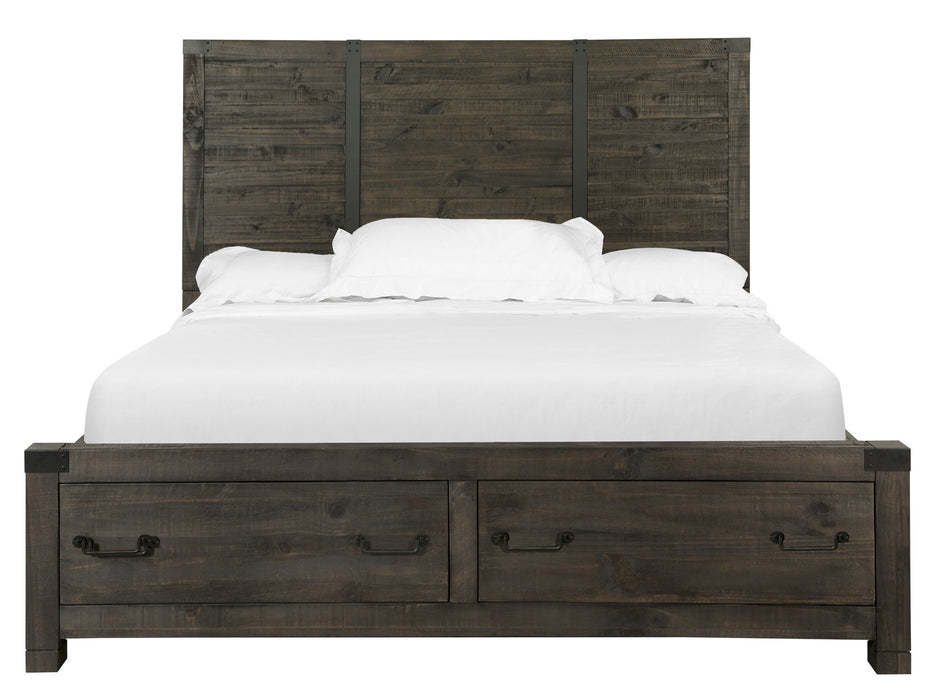Abington Complete King Panel Storage Bed