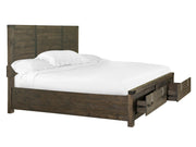 Abington Complete Cal King Panel Storage Bed - Furniture City (CA)l