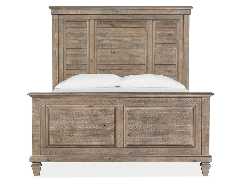 Lancaster Complete Queen Shutter Panel Bed