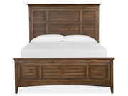Bay Creek Complete Queen Panel Bed With Regular Rails - Furniture City (CA)l