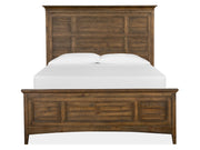 Bay Creek Complete Queen Panel Bed With Storage Rails - Furniture City (CA)l