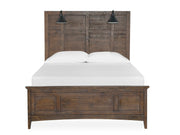 Bay Creek Complete Queen Lamp Panel Bed With Regular Rails - Furniture City (CA)l