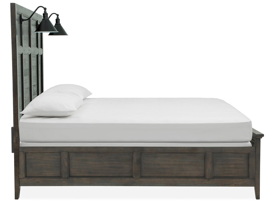 Westley Falls Complete Queen Lamp Panel Bed With Regular Rails