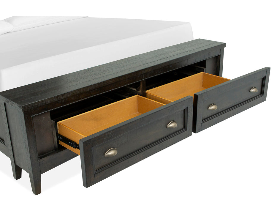 Westley Falls Complete Queen Lamp Panel Storage Bed