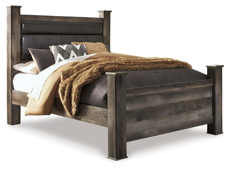 wynnlow-queen-upholstered-poster-bed-dresser-and-mirror-4