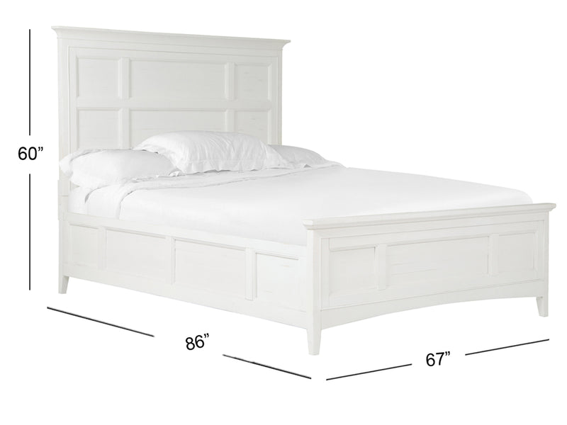 Heron Cove Complete Queen Panel Bed With Regular Rails - Furniture City (CA)l
