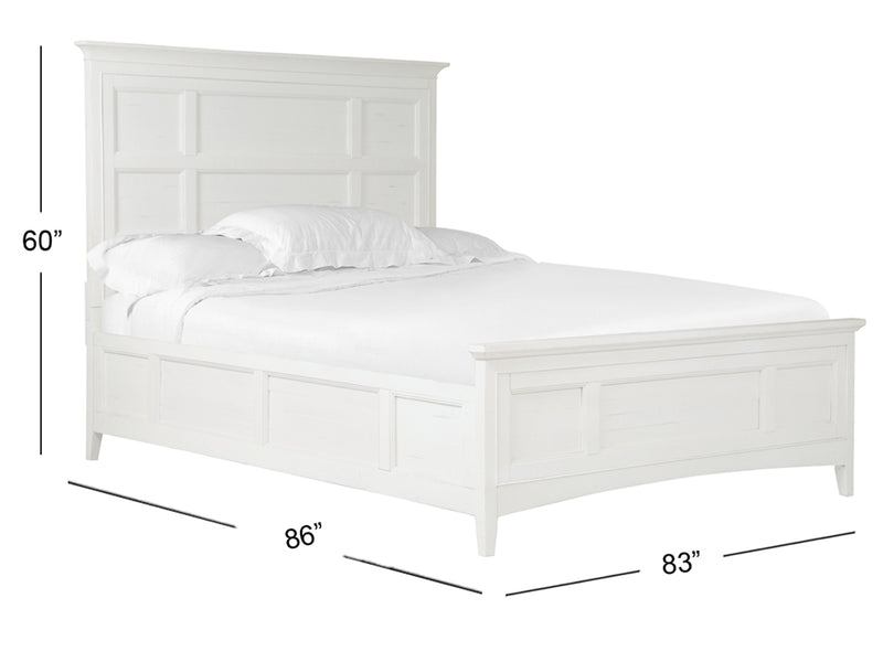 Heron Cove Complete King Panel Bed With Regular Rails - Furniture City (CA)l