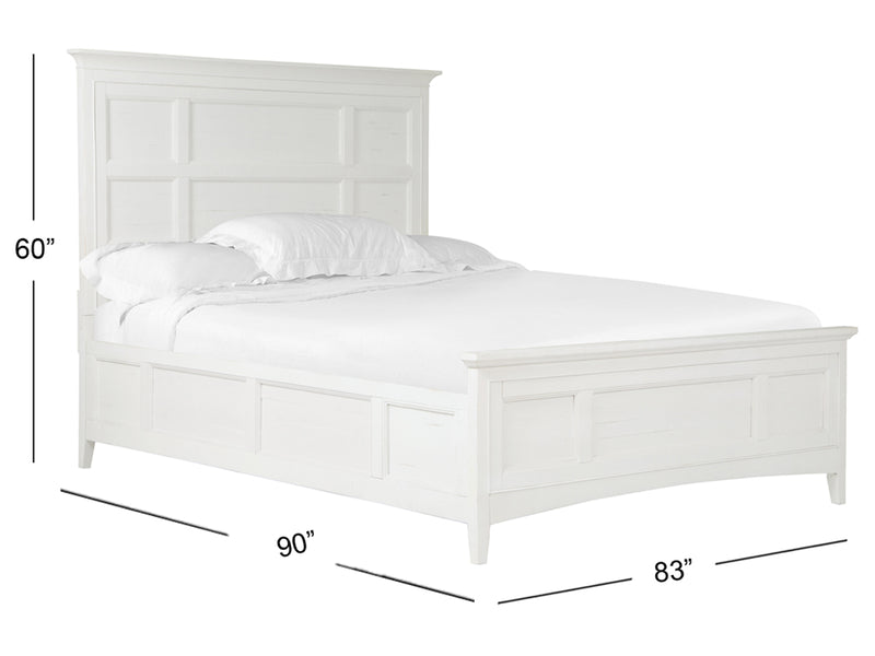 Heron Cove Complete Cal King Panel Bed With Regular Rails - Furniture City (CA)l