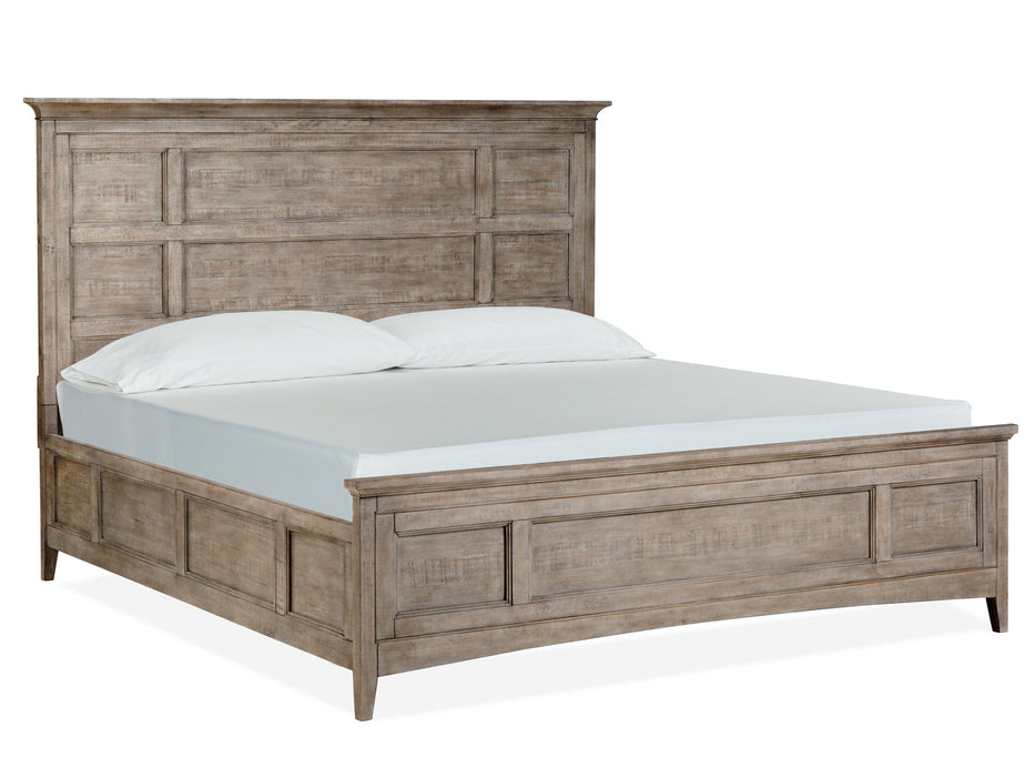 Paxton Place Complete Cal King Panel Bed With Regular Rails
