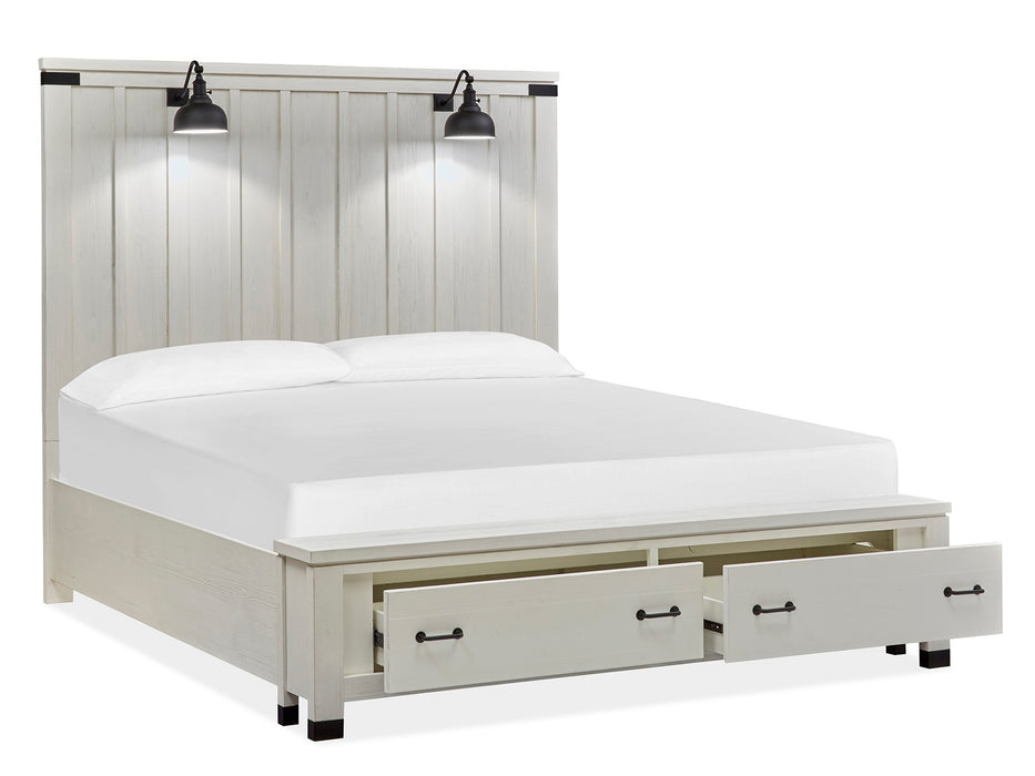 Harper Springs Complete Queen Panel Storage Bed