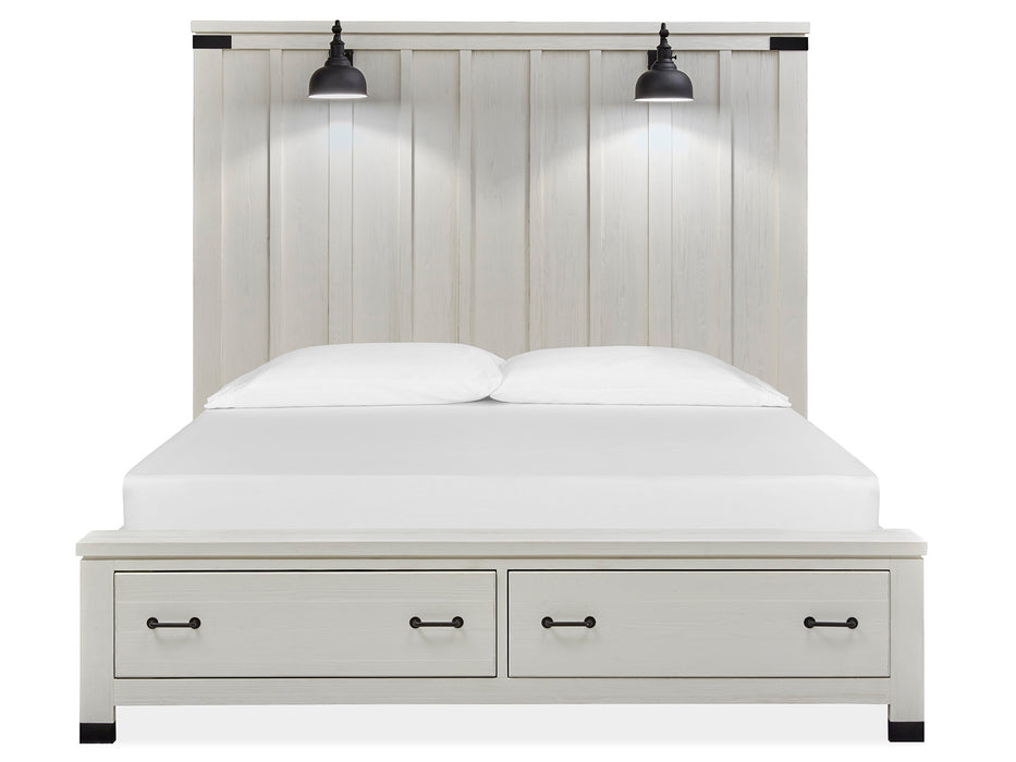 Harper Springs Complete King Panel Storage Bed