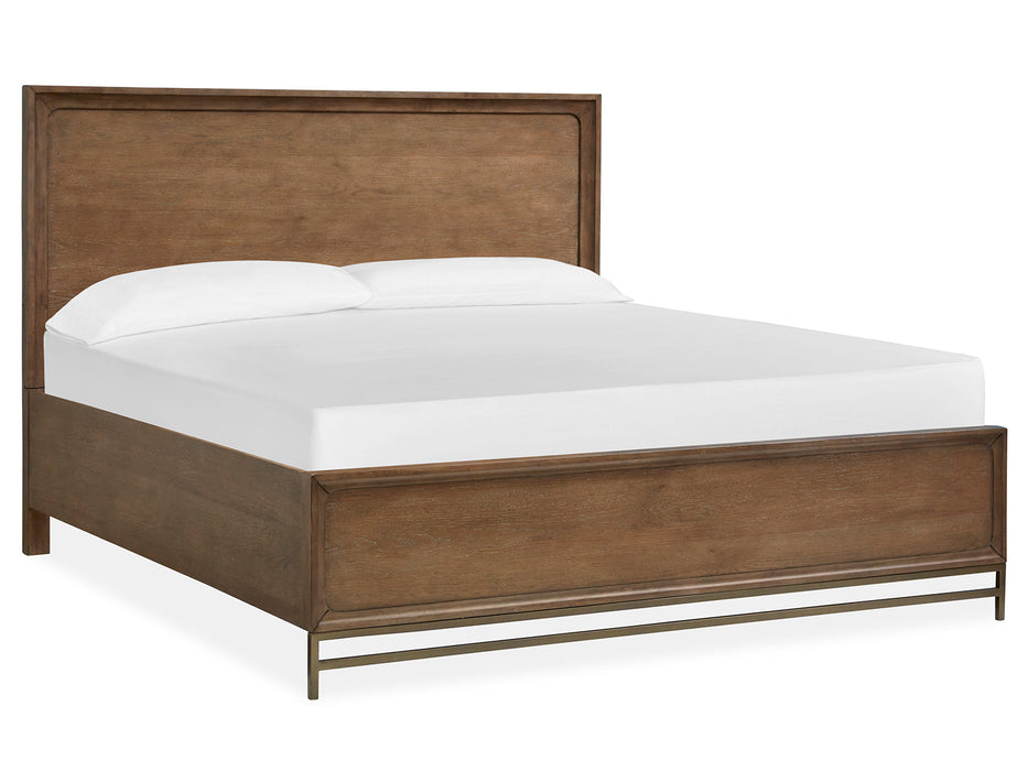 Lindon Complete King Panel Bed