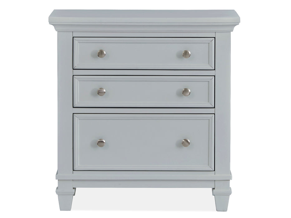 Charleston Drawer Nightstand - Grey