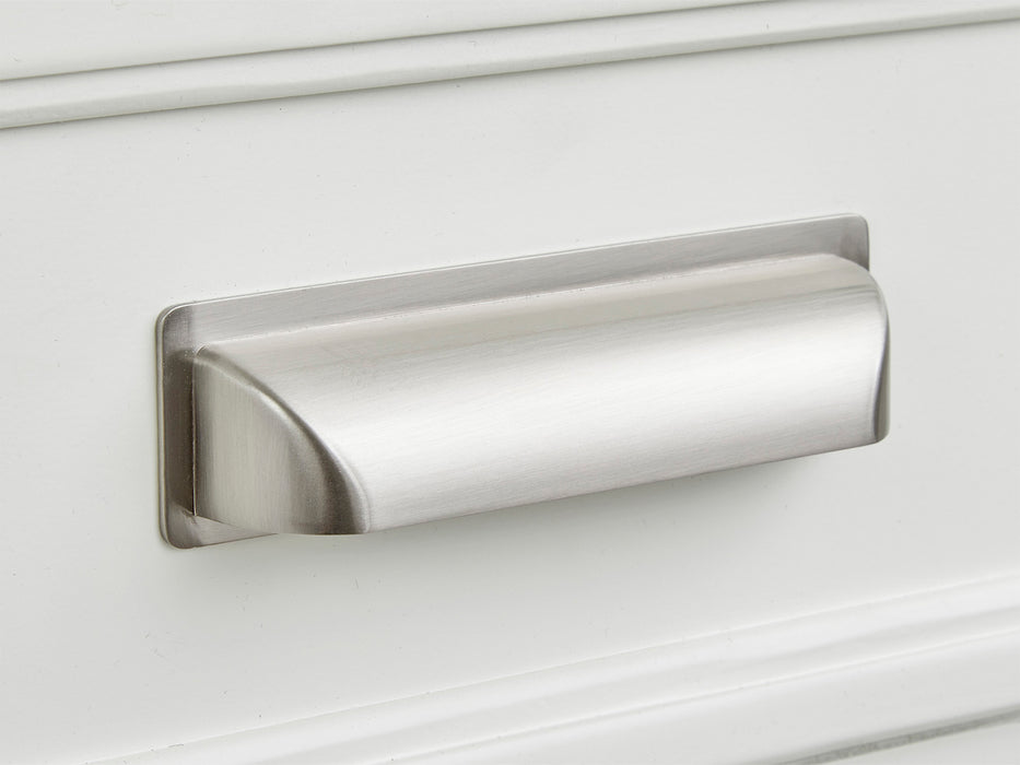 Charleston Complete King Panel Storage Bed - White