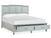 Glenbrook Complete King Panel Storage Bed - Furniture City (CA)l
