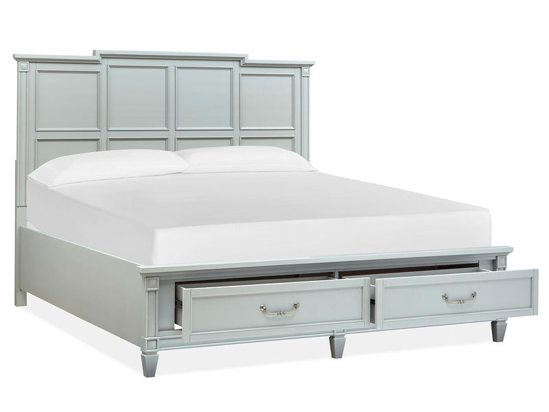 Glenbrook Complete King Panel Storage Bed - Furniture City (CA)l