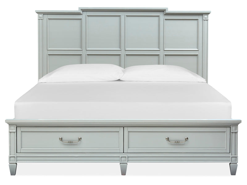 Glenbrook Complete King Panel Storage Bed - Furniture City (CA)l