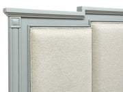 Glenbrook Complete King Panel Bed W/Upholstered Headboard - Furniture City (CA)l