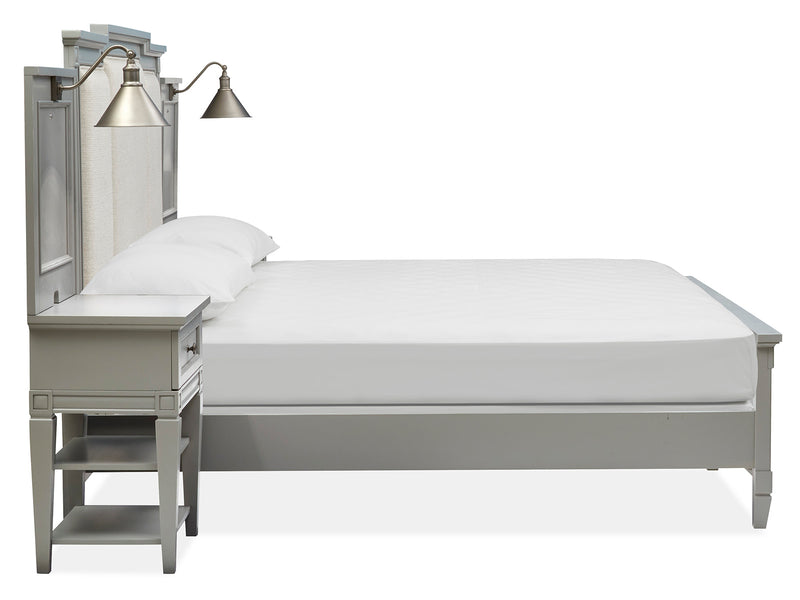 Glenbrook Complete King Wall Bed W/Upholstered Hb - Furniture City (CA)l