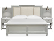 Glenbrook Complete King Wall Bed W/Upholstered Hb - Furniture City (CA)l