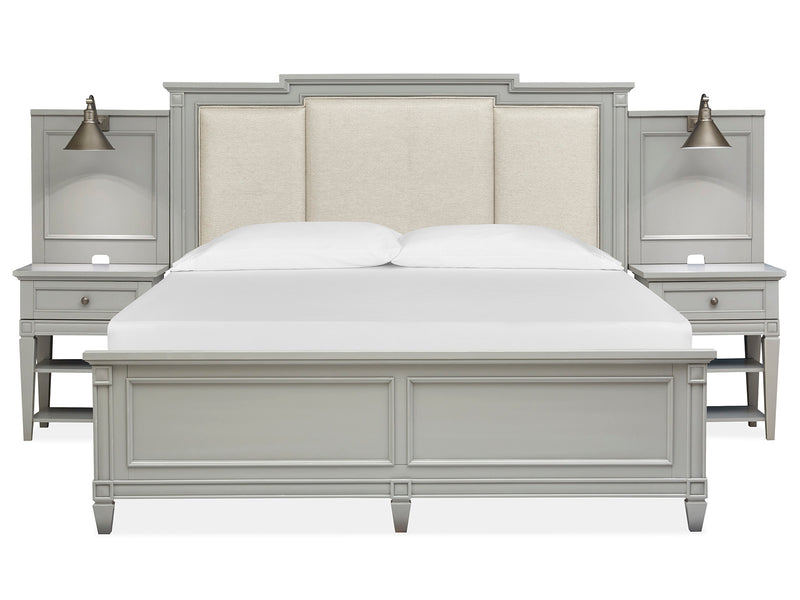 Glenbrook Complete King Wall Bed W/Upholstered Hb - Furniture City (CA)l