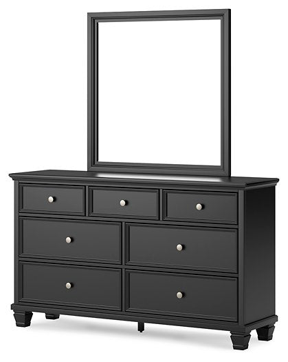 Lanolee Dresser and Mirror - Furniture City (CA)l