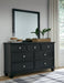 Lanolee Dresser and Mirror - Furniture City (CA)l