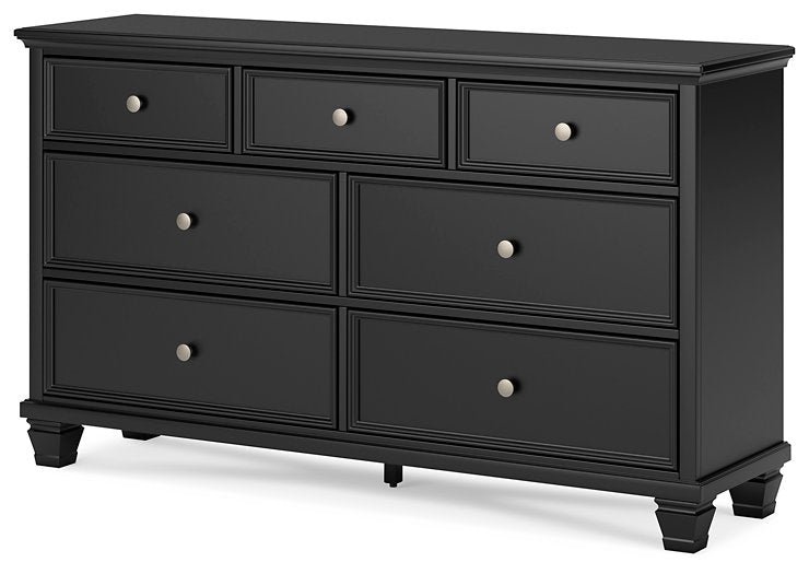 Lanolee Dresser and Mirror - Furniture City (CA)l