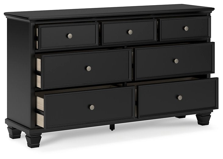 Lanolee Dresser and Mirror - Furniture City (CA)l