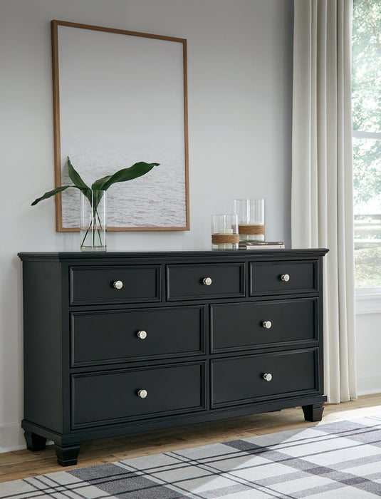 Lanolee Dresser and Mirror - Furniture City (CA)l