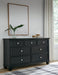 Lanolee Dresser and Mirror - Furniture City (CA)l