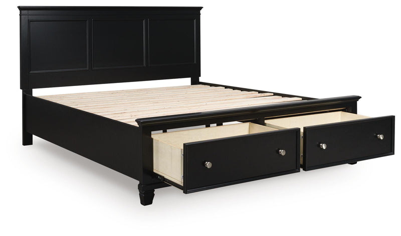 Lanolee Panel Storage Bed - Furniture City (CA)l
