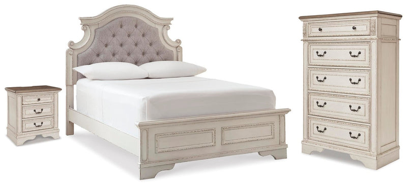 realyn-full-upholstered-panel-bed-chest-and-nightstand-1