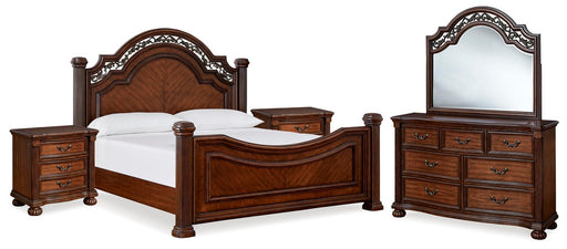 lavinton-king-poster-bed-dresser-mirror-and-nightstand-1