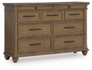 karallin-queen-panel-bed-dresser-and-mirror-1