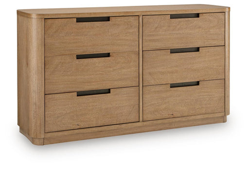 pamaria-queen-upholstered-panel-bed-dresser-and-mirror-1