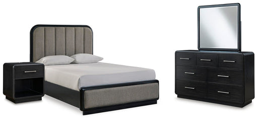 rowanbeck-queen-upholstered-panel-bed-dresser-mirror-and-nightstand-1