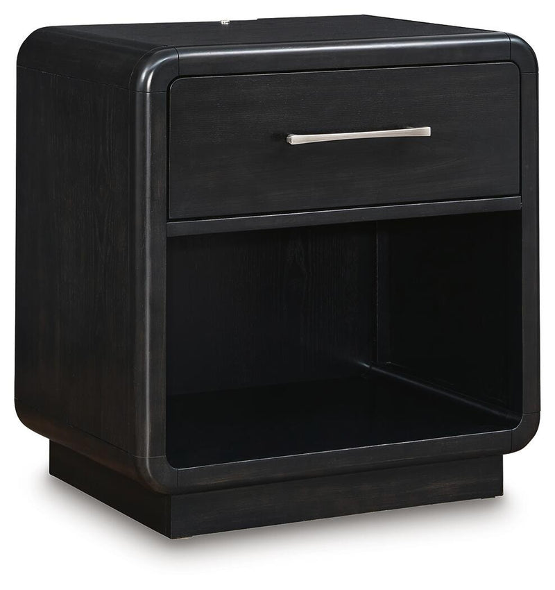 rowanbeck-queen-upholstered-panel-bed-dresser-mirror-and-nightstand-9