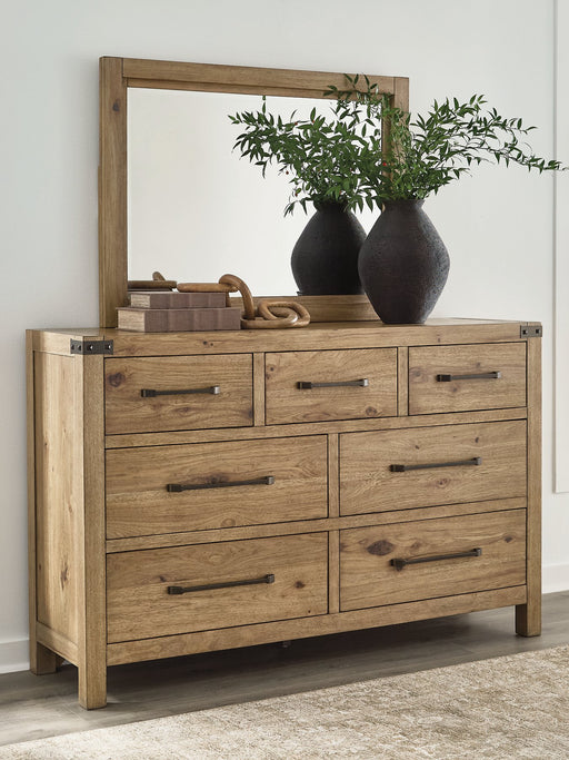 Ridgester Dresser and Mirror - Furniture City (CA)l