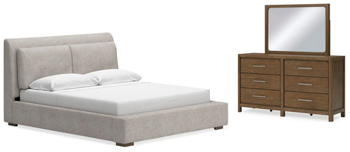 cabalynn-california-king-upholstered-bed-dresser-and-mirror-1