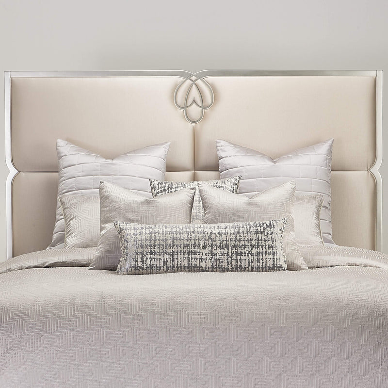 Casey 9-Piece Queen Comforter Set - Platinum