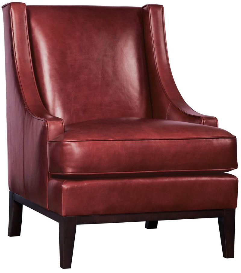 Bernhardt Upholstery Lancaster Chair in Leather 1411L - Furniture City (CA)l