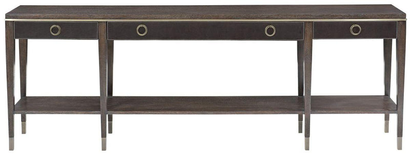 Bernhardt Clarendon Console Table in Arabica 377-916 - Furniture City (CA)l