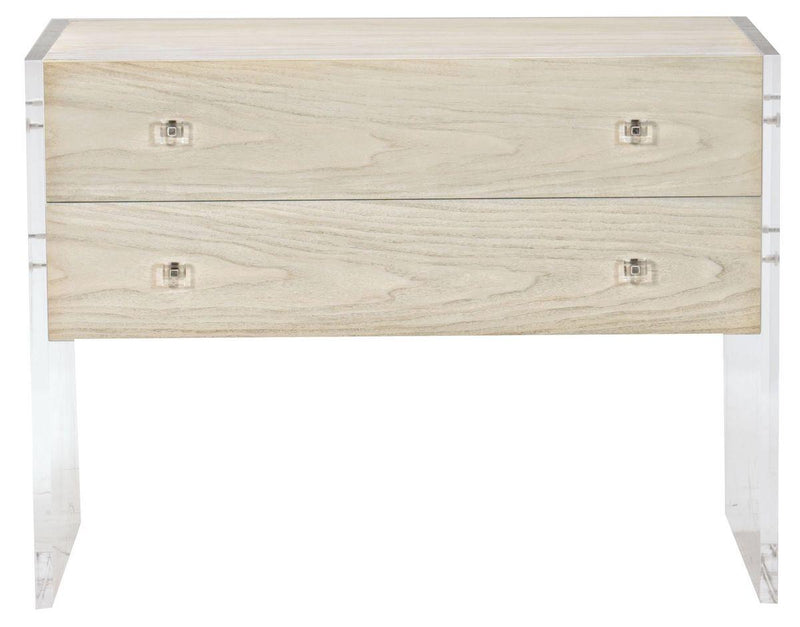 Bernhardt Interiors Bellamy Bachelor's Chest in Bleached Walnut 375-230 - Furniture City (CA)l