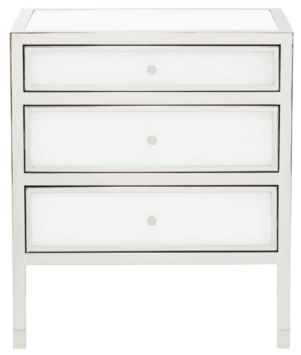 Blanca Nightstand in White 372-214 - Furniture City (CA)l