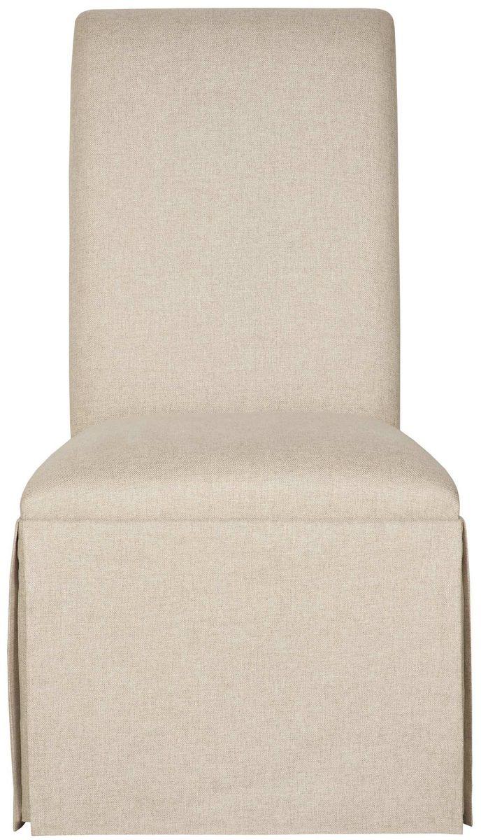 Bernhardt Interiors Tessa Skirted Side Chair (Set of 2) in Cocoa 353-503 - Furniture City (CA)l