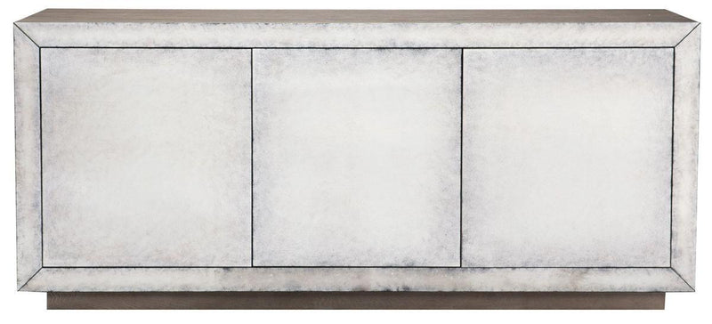 Bernhardt Interiors Toleda Credenza in Cathedral Oak Gray 375-875 - Furniture City (CA)l